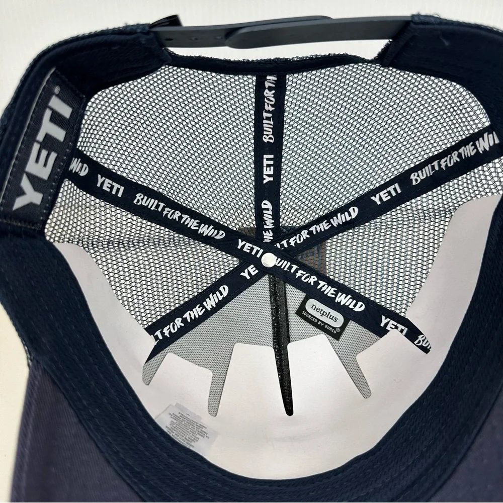 YETI Men's Star Badge Trucker Hat USA MSRP $25 Cap Netted Built For The … - Picture 9 of 13